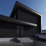 北九州・沖縄の注文住宅｜北九州市|らせん形状鉄骨階段+大空間吹抜住宅